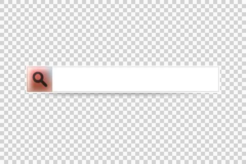 Search bar with glossy box element interface isolated Stock Illustration