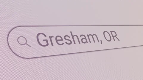 Search Bar Gresham OR Stock Footage 239046222