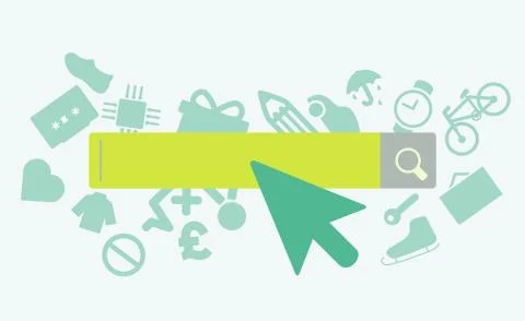 Search bar. Stock Illustration