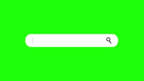 Search Bar Interface animation on green screen background. Search bar interface 스톡 동영상 341678019
