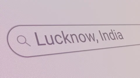 Search Bar Lucknow India Stock Footage 171556983