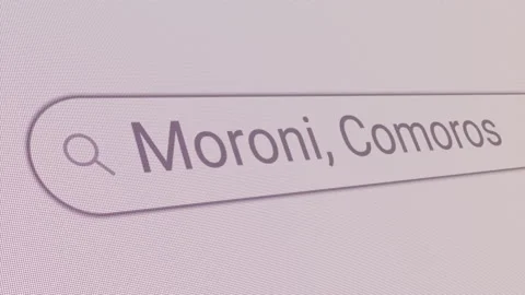 Search Bar Moroni Comoros Stockbeeldmateriaal 206053488