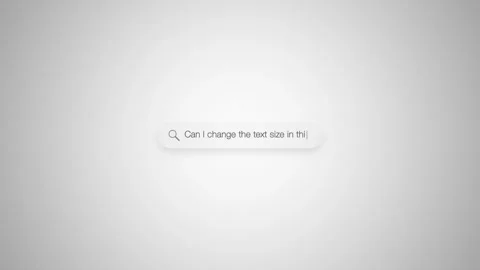 Search Bar Neumorphism UI Typing Animation - AE and Premiere Template Stock After Effects