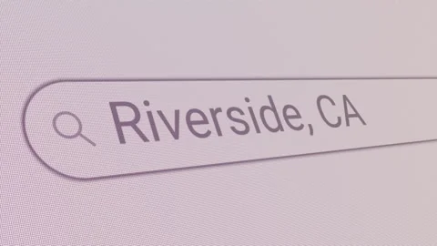 Search Bar Riverside CA Stock Footage 244907298