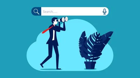 Search bar. Search performance concepts and web analytics elements. vector Stock Illustration