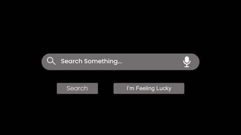 Search bar Typing Search something in search engine animation Stock Footage 321608099