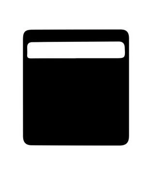 Search bar vector icons in flat design Stockillustratie