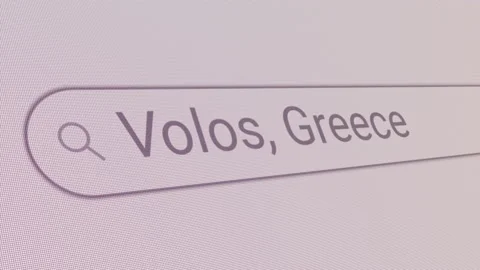 Search Bar Volos Greece Stock Footage 208771571