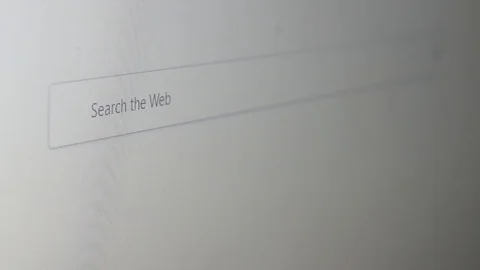 In the search bar of a web browser write a request: buy a coronavirus test. Stock Footage 128604662