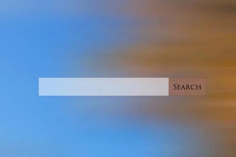 Search bar web on multi colored abstract background Stock Illustration