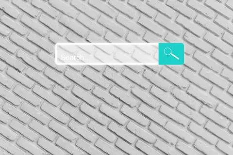 Search bar web online browsing. Idea for searching browse data information ne Stock Photos