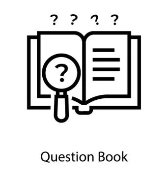 Search Book Vector Stock Illustration