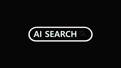 Search button animation with ai technology. Search button minimalist design.. Stock Footage 337568515