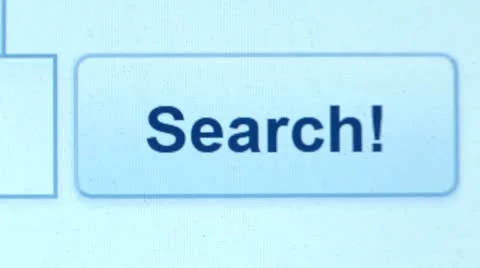 "Search!" button, Find click. Internet Search Engine. Stock Footage 10757455