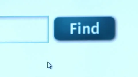 Search button "Find". Internet Search Engine. Stock Footage 10757534