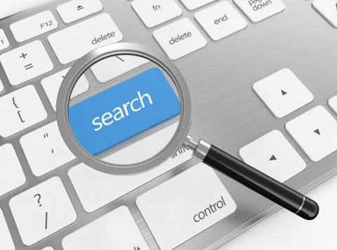 Search button Stock Illustration