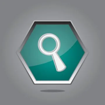 Search Button Stock Illustration
