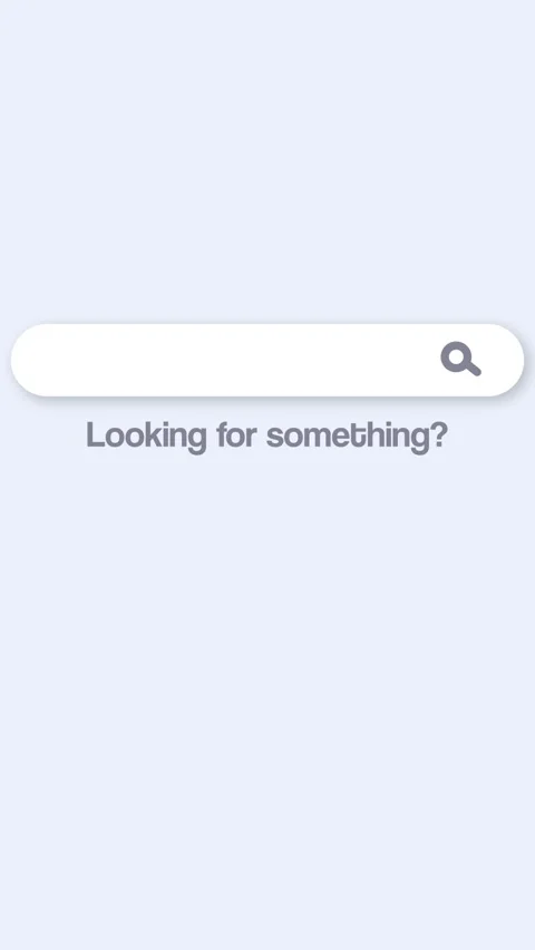 Search Button On Minimalist Style Vertical Stock Footage 314875822