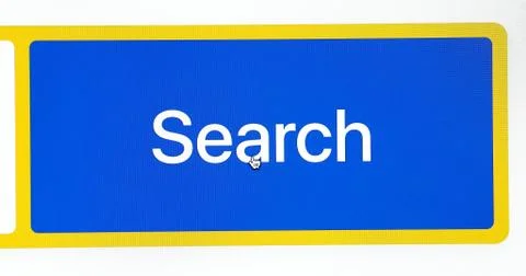 Search Button Foto stock