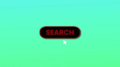 SEARCH button pressed on computer screen by cursor pointer mouse illustrati.. Stock Illustration