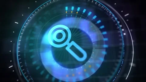 Search button. Searching Browsing internet data information networking conc.. Stock Footage 243368034