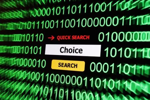 Search for choice 스톡 일러스트
