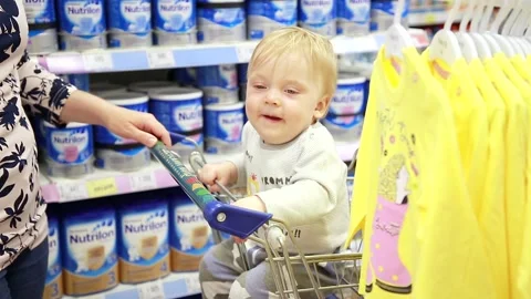 In search of clothes Stock Footage 134383474