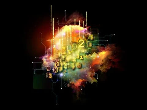 In Search of Cloud Technology イラスト素材