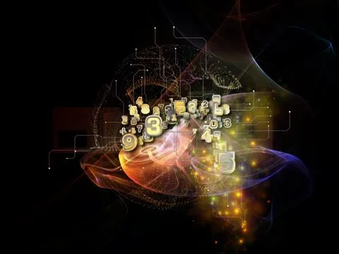 In Search of Cloud Technology 스톡 일러스트