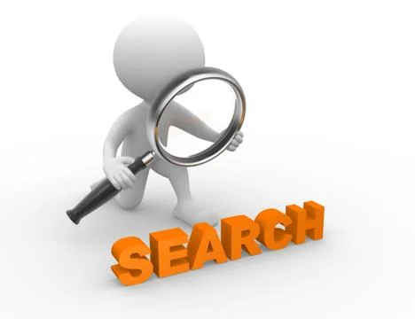 Search concept Stock Illustration