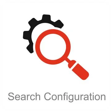 Search Configuration Stock Illustration
