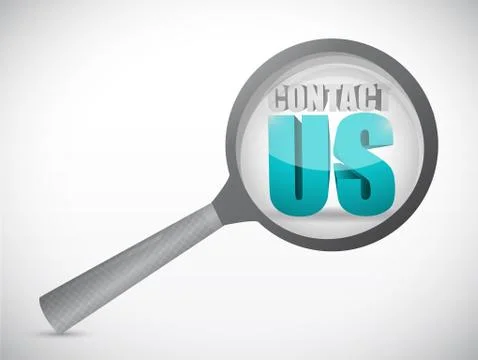 Search for contact information concept. Stock-Illustration