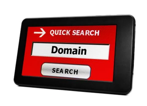 Search for domain Illustration