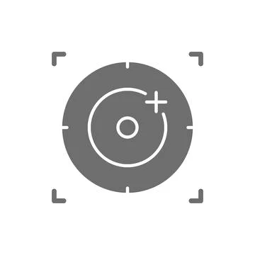Search for drone on map, city map navigation, GPS map location grey icon. Stock-Illustration