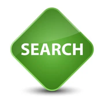 Search elegant soft green diamond button Stock Illustration