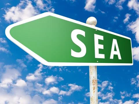 Search engine advertising Illustrazione stock