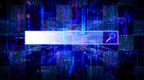 Search Engine and Web Browser Concept - Illustration Stock Illustration