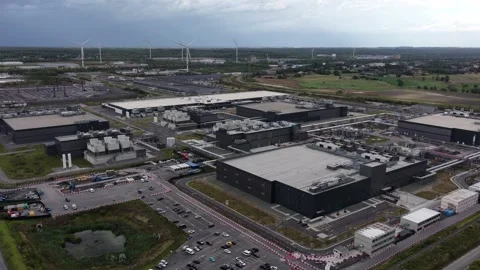 Search engine data center, AI infrastrucutre. Cloud services and internet Stock Footage 318675018