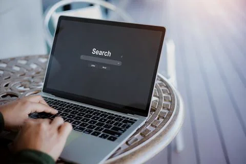 Search engine data document content management system and online, File tran.. 库存照片