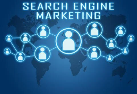 Search engine marketing Stock Illustration