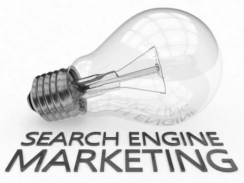 Search Engine Marketing Stock Illustration
