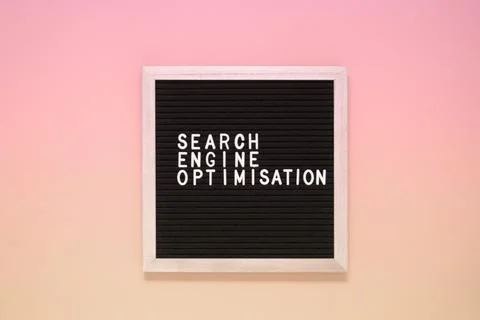 Search engine optimisation symbol. Business, SEO concept. Stock-Fotos