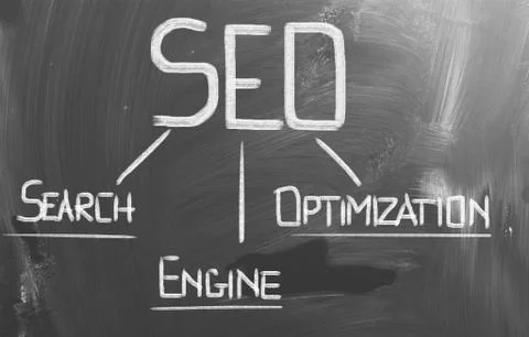 Search Engine Optimization Concept Illustrazione stock