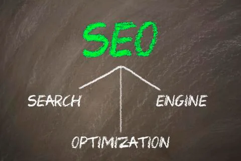 Search Engine Optimization Concept イラスト素材