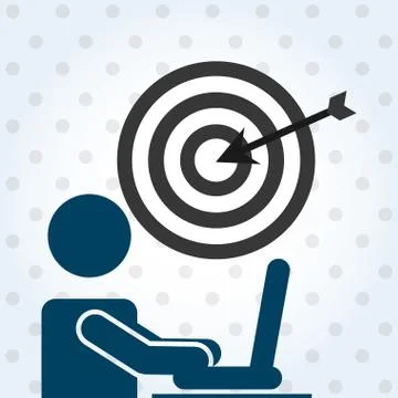 Search engine optimization design Illustrazione stock