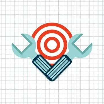 Search engine optimization design Stockillustratie