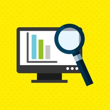 Search engine optimization design Stock Illustration