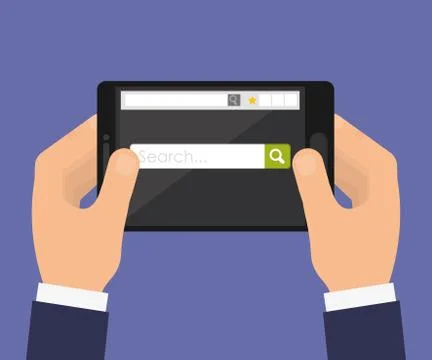 Search Engine Optimization design Stock Illustration