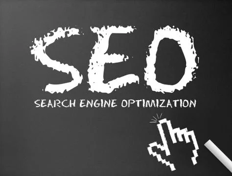 Search engine optimization Illustrazione stock