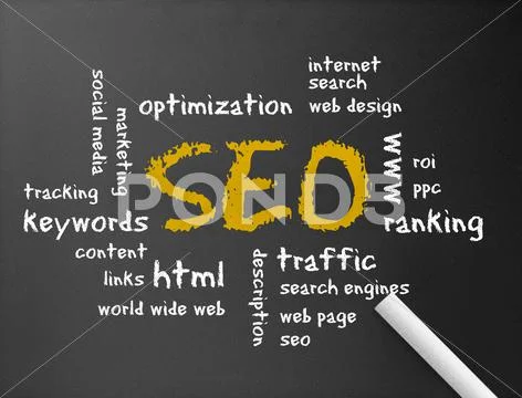 Search engine optimization Stock Illustration